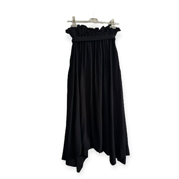 ULLA JOHNSON Zeta Midi Skirt, Noir-black, Size 8, New with tag - Picture 4 of 16